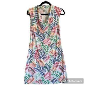 Tommy Bahama Women's Small Holi Frondi Island Active Tennis Modal Dress